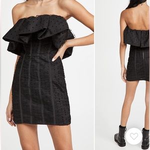 Self portrait polka mini dress with tags